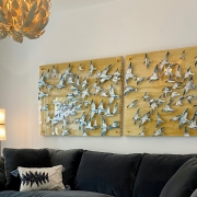 Floating Fluid Acrylic Wall Art