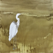 Golden Hour, 40x40 inches, acrylic on gallery wrapped canvas 