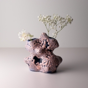double time vase - sculptural vessel by Ashley Perez