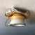 Cup and saucer, soda fired, thrown and slab built 