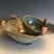 “The Stash” Pistachio dish, thrown and altered with sculpted pistachio nuts