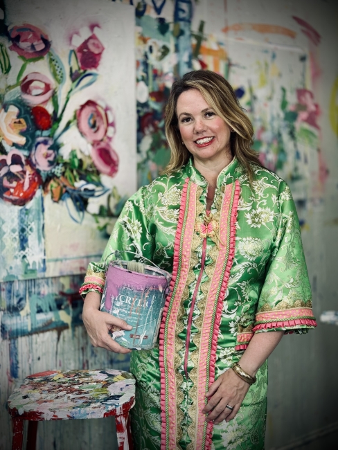 Christy Kinard in her Charleston studio 